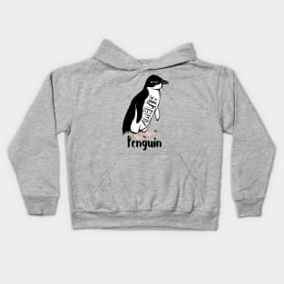 Adelie Penguin Kids Hoodie